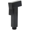 Sink Sprayer Stainless Steel Squared Electroplated Black Large Flow Bidet