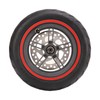 Grcfumo Electric Scooter Rear Wheel, Rear Wheel Assembly with 120mm