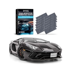 Ovyntremis Nano Sparkle Cloth - 12-Piece Car Scratch Repair Kit, Restore Your Car's Shine, Effortless and Quick Scratch Removal for All Vehicle Types