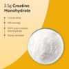 Nutravita Pure Creatine Monohydrate Powder - 350g Unflavoured Vegan Micronised