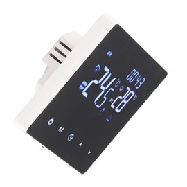 Digital Touch Screen Thermostat Constant Temperature Controller with LCD Display White AC for Home Office Heating (K2MRH3A)