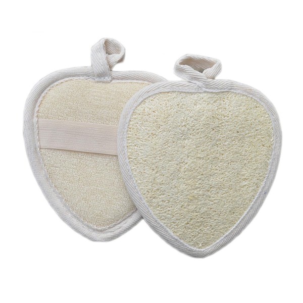 TOVINANNA Brush Set Natural Exfoliating Bath Towel 5pcs Heart Shape