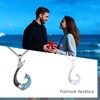 ONEFINITY Fish Hook Necklace 925 Sterling Silver Hawaii Fishing Hook