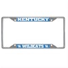 Kentucky WildCats 4 Pc Carpet Floor Mats And Chrome Metal