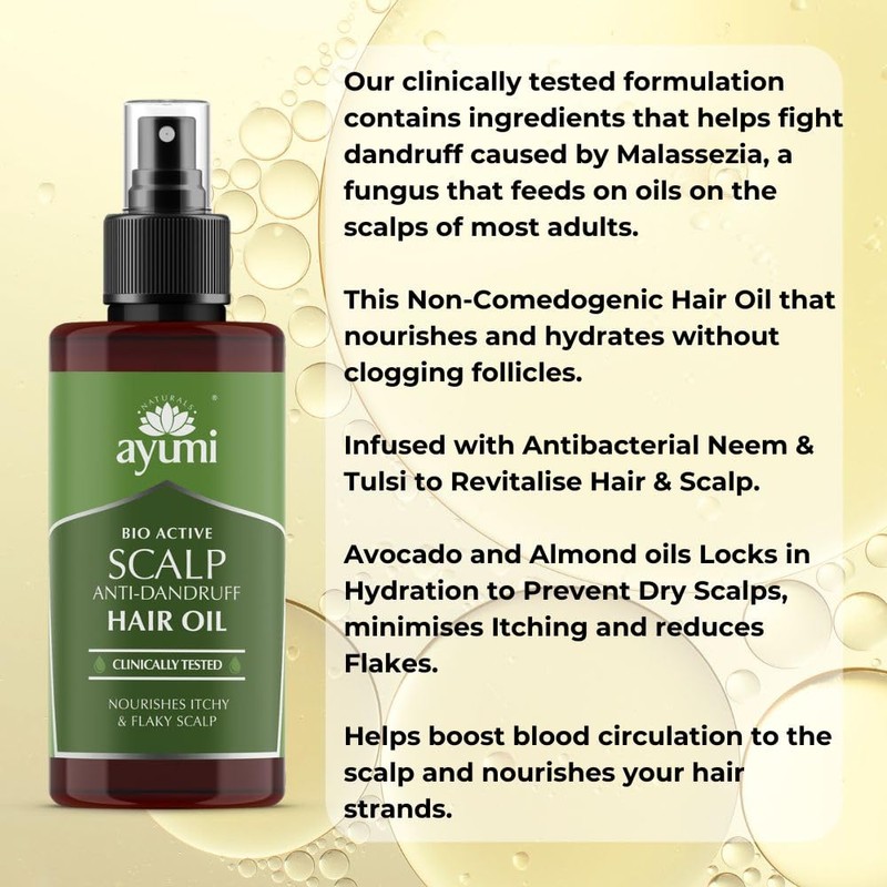 Ayumi Bio Active Scalp Oil (100 ml)