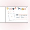 Mein erster SCHULTAG Eintragbuch zur Einschulung Konfetti und Regenbogen