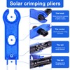 20 Pairs Solar Panel Connectors Kit with Crimper Tool -