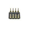 INTERRUPTOR DIP SWITCH 4 POSICIONES NEGRO PARA PROTOBOARD (5 PIEZAS)
