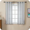 GIRASOLE HOME® Pair of Vertical Stripe Filter Curtains for Windows