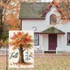 Fall Garden Flag Autumn Tree Garden Flags Double Sided Small