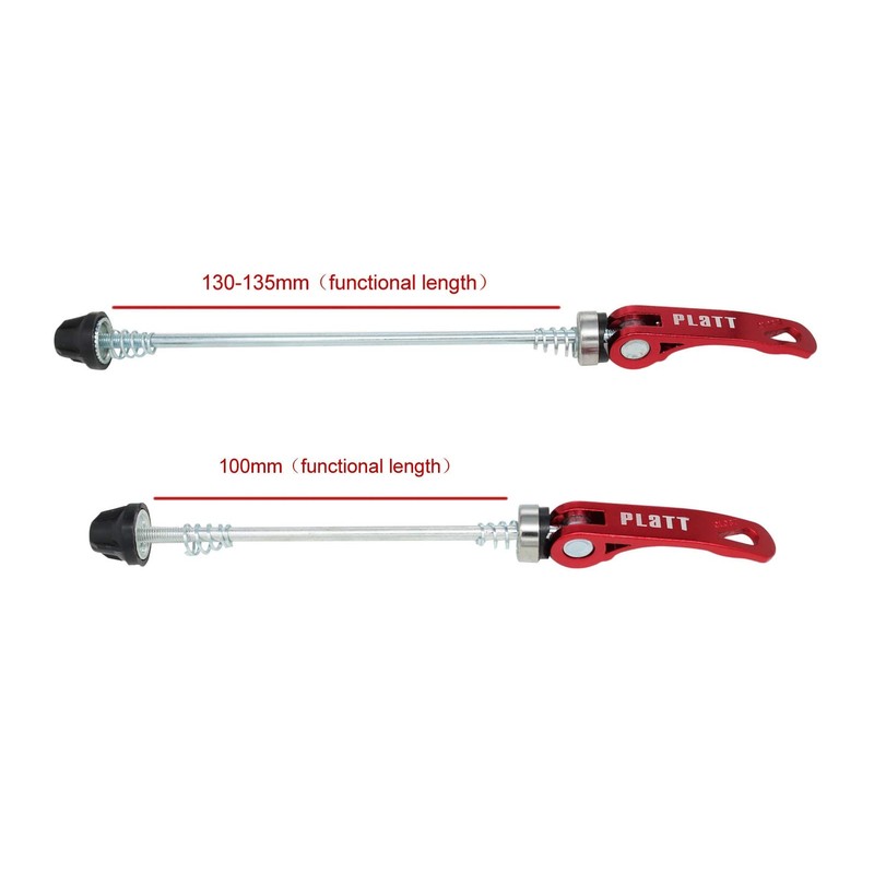 PLATTBK Bicycle Quick Release Set, Quick Release Skewers MTB Bicycle