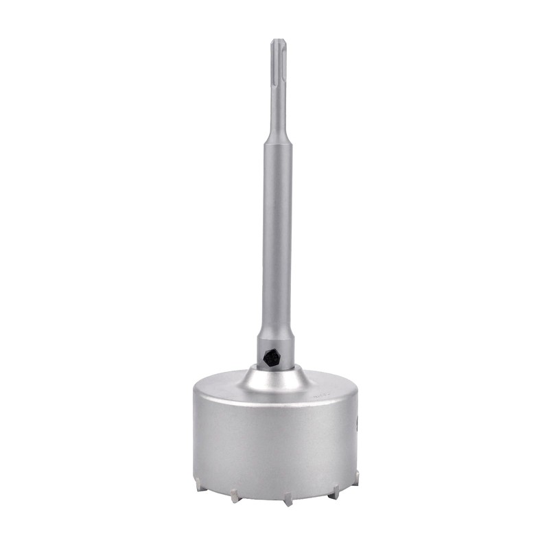 80mm / 3-1/8 inch Concrete Hole Saw + 220mm SDS