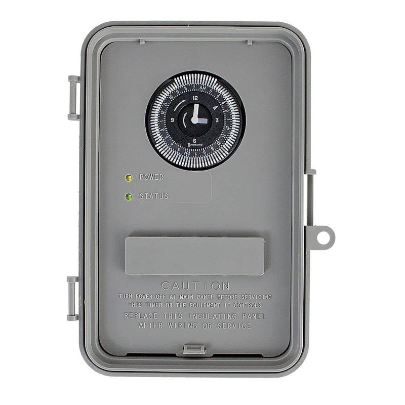 Grasslin by Intermatic GM40AV 24-Hour Electromechanical, 40A, SPDT/DPDT, Auto-Voltage, NEMA