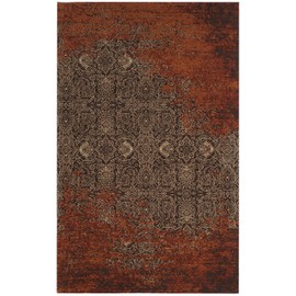 Safavieh Classic Vintage Collection CLV224A Rust and Brown Area Rug (3' x 5')