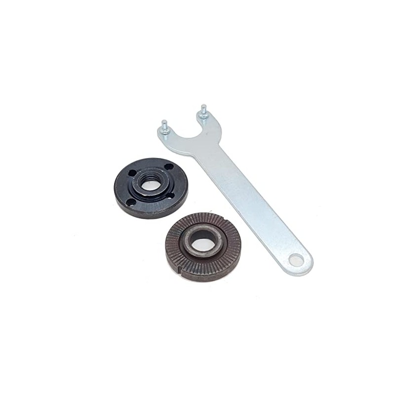 KATSU Angle Grinder Flange Nuts Disc Holder with Wrench Spanner,