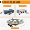 DALQUIS Push Botton Piezo Igniter, Two Outlet Plug Push Button