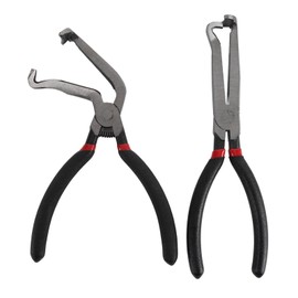 2Pcs Electrical Disconnect Pliers, Fuel Line Petrol Clip Pipe Pliers with 60 Degree Plier Head, Non Slip Grip, Hose Disconnect Tools