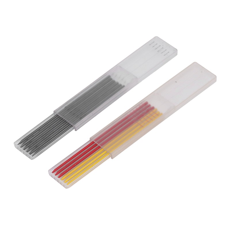 2Pcs Carpenter Pencil Marker Scribing Tool Set Kit with 12Pcs