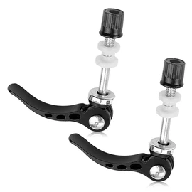 GLADFRESIT Bike Quick Release Skewers 2PCS Seatpost Clamp Quick Release Skewer Front and Rear for Road Bike Mountain Cycling Bicycle