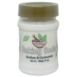 Desi Kitchen Baking Soda (Sodium Bi-Carbonate) 7 oz (200g) | NON -GMO | Used for Cooking