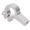 3Pcs Tube Clamp Hub Aluminum Shaft Clamping M4 Thread Mounting