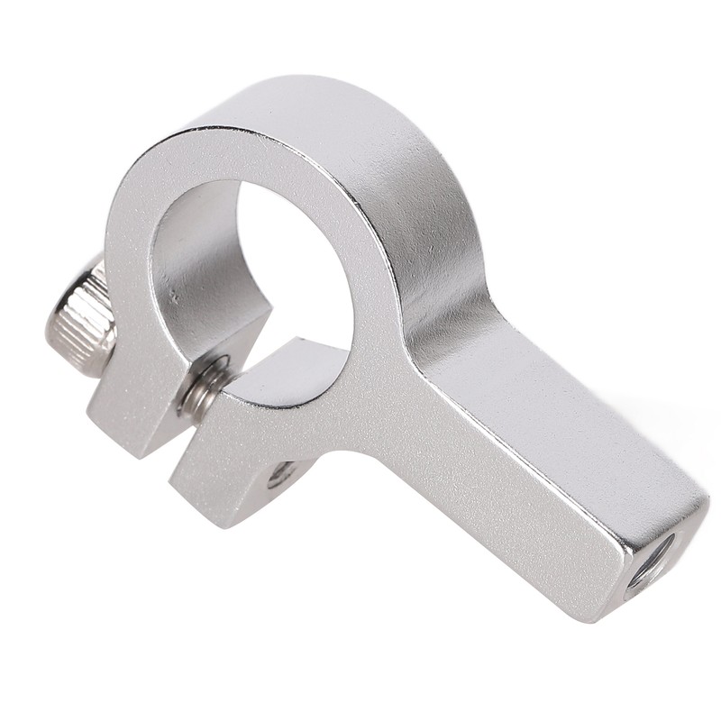 3Pcs Tube Clamp Hub Aluminum Shaft Clamping M4 Thread Mounting