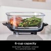 Ninja 6-Cup 2-Pack CleanCrisp Glass Containers for Meal Prepping with