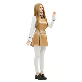 miccostumes Women's Costume Doll Cosplay Fullset Dress Top Bow tie with Belt (XL)