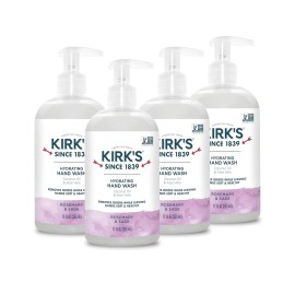 Kirk's Hand Wash Rosemary & Sage Hypoalergenic 12 Oz PK-6 W/Free Gift & Shipping