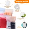 Reusable Ziplock Bags 25 Pcs Travel Storage Bags Plastic Hospital
