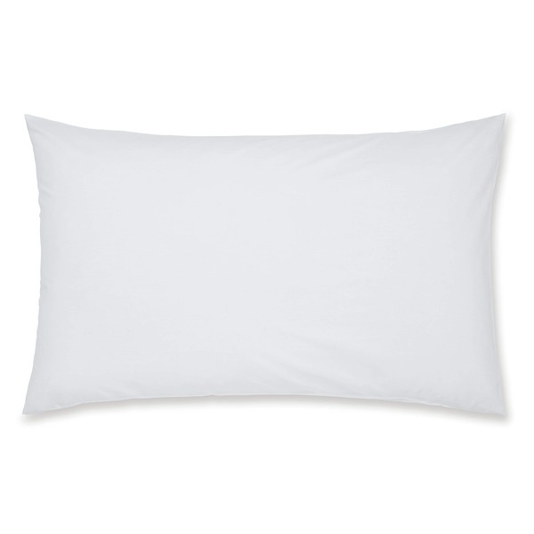 Catherine Lansfield Easy Iron Percale Standard Pillowcase Pair White