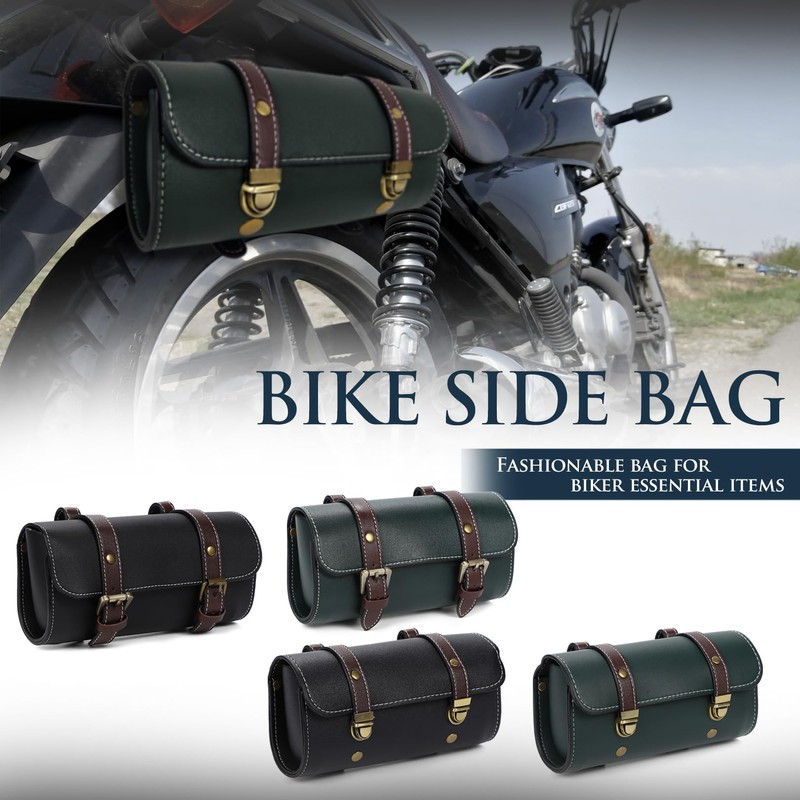 PIENSE Motorcycle Bag, Side Bag, Touring Bag, Tools, Accessory Storage,