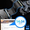 BTBcoin PCIe 3.0 x16 Riser Cable 200mm - RTX 3070/3060/GTX