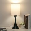 Seaside village 3 Way Touch Control Table Lamp, Modern Bedside