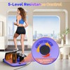 Air Compression Resistance Stepper – Adjustable Mini Stair Climber for