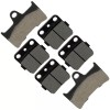 Caltric Front & Rear Brake Pads for Yamaha Grizzly 660