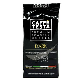 Caffe Testa Italian Ground Coffee for Moka Pot Coffee and Coffee for Espresso Machine Imported Italian Coffee 8.8 Ounce