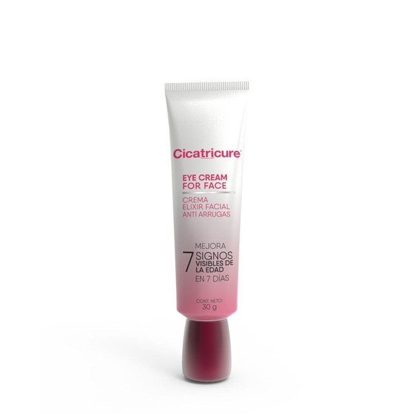 CICATRICURE - Eye cream for face. Crema elixir facial anti-arrugas