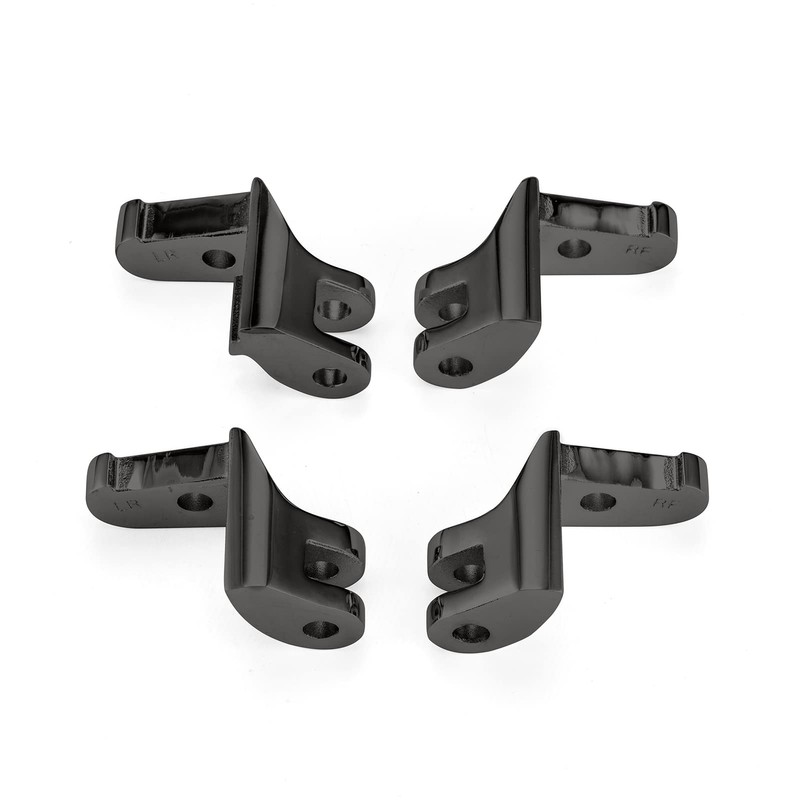Mofun Driver Floorboard Relocation Brackets Compatible with Harley Touring Street