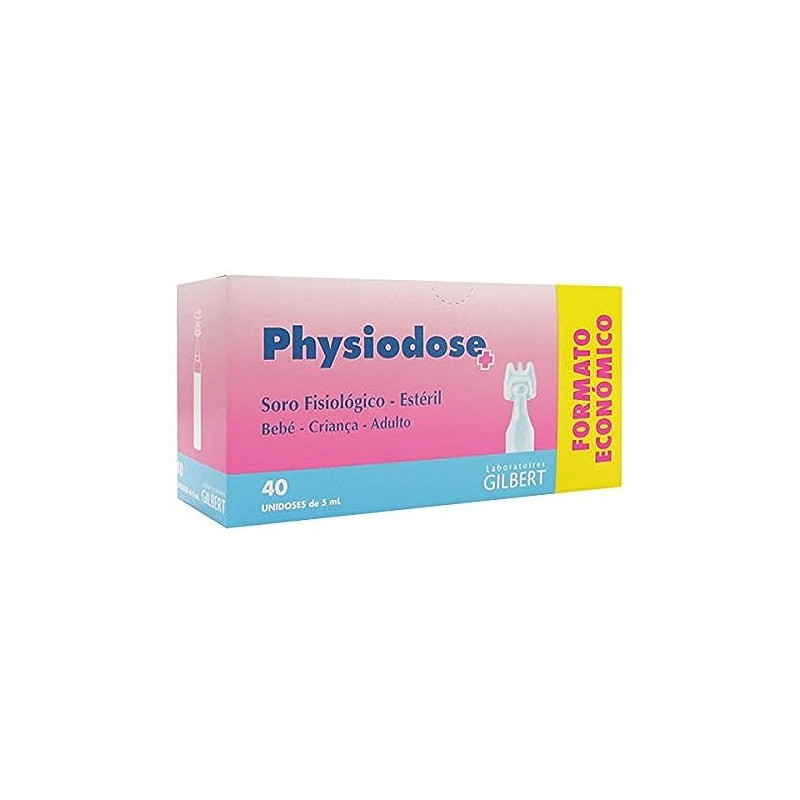 Physiodose Physiological Serum Monodoses 40x5ml