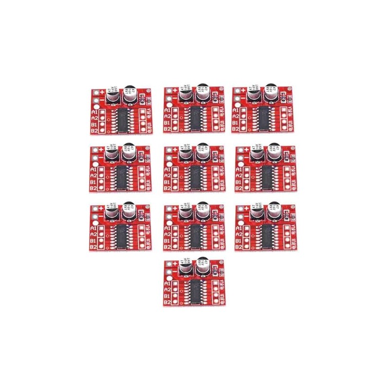 10pcs 2-Way DC Motor Driver Module Forward Reverse PWM Speed