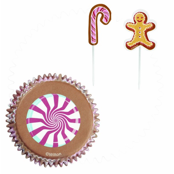 Wilton Combo Pack Gingerbread Cottage, Pack of 24