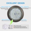 ECOELER 6" Flush Mount Disk Light, Dimmable LED Surface Mount