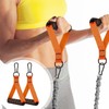flintronic Resistance Bands Handle, Exercise Band Handles Cable Machine Attachment,