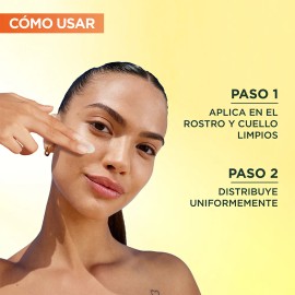 Crema Hidratante Tono Uniforme Express Aclara FPS30 50 ml Garnier                                                                                     