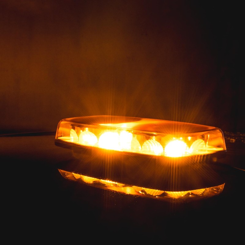 VULCAN Magnetic Amber LED Mini Light Bar - Class 2
