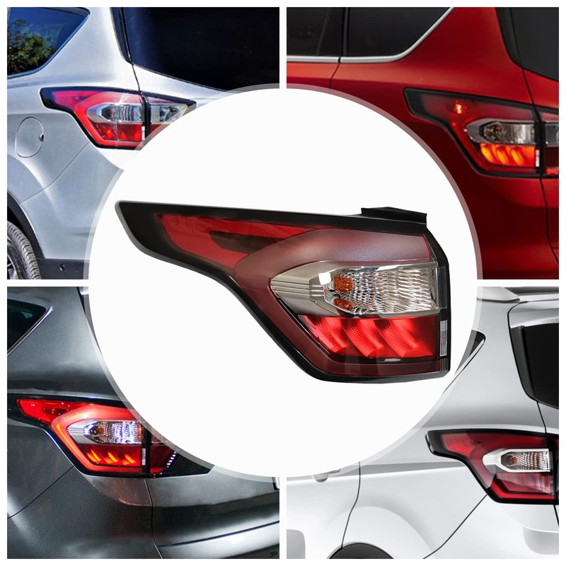 Left Driver Side Tail Light Assembly Fit for 2017 2018