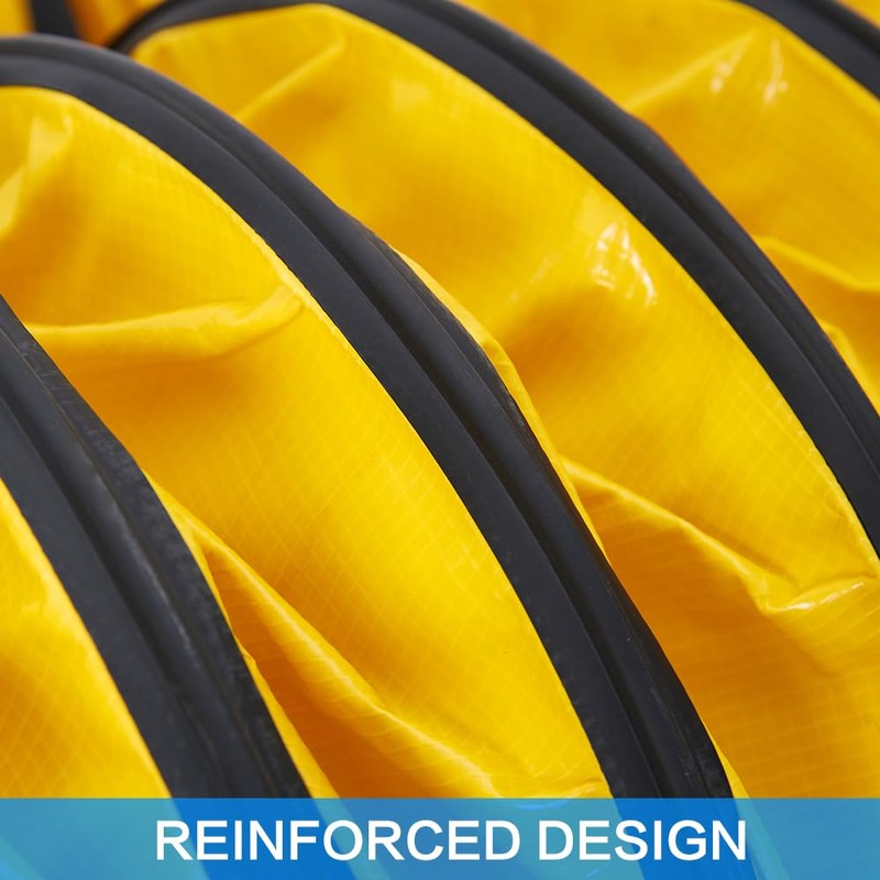 Ducting Hose PVC Flexible Duct Hosing with Adjustable Rope S