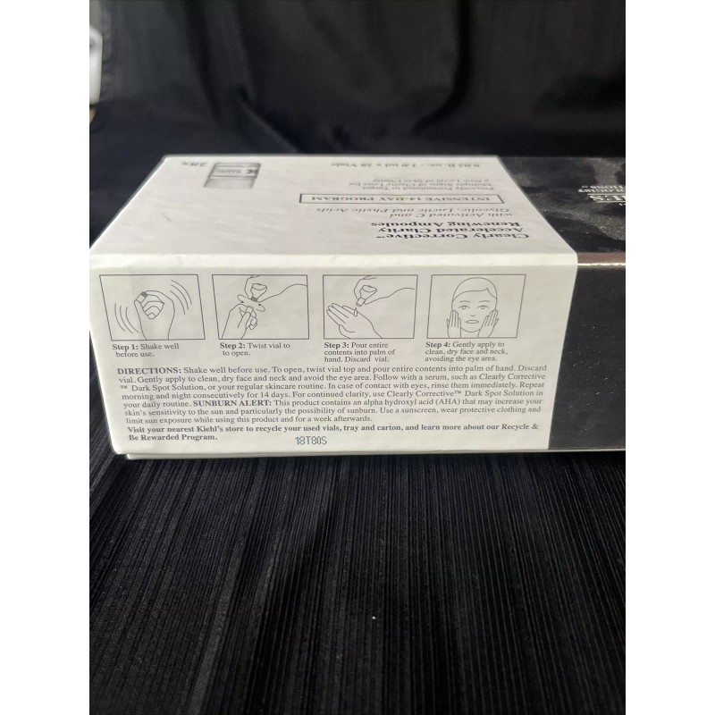 Kiehl's Clearly Corrective Accelerated Clarity Renewing Ampoules 28x 1 ml