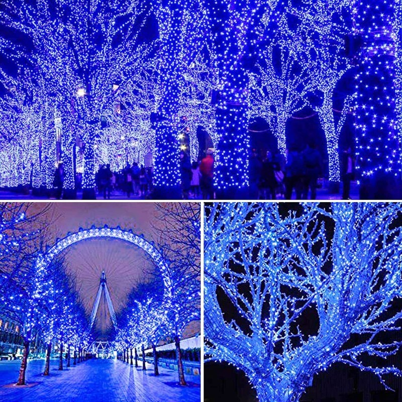 DOSYU Series de Luces Navideñas 25M, 500 Luces LED con